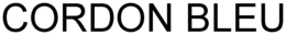 CORDON BLEU trademark