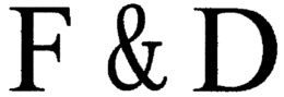 F & D trademark
