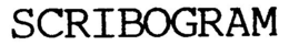 SCRIBOGRAM trademark