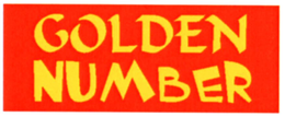GOLDEN NUMBER trademark
