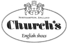 NORTHAMPTON, ENGLAND CHURCH'S ENGLISH SHOES trademark