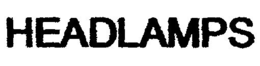 HEADLAMPS trademark