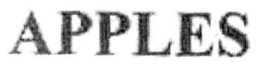 APPLES trademark