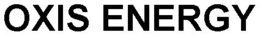 OXIS ENERGY trademark