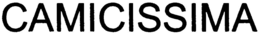 CAMICISSIMA trademark