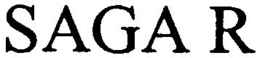 SAGA R trademark