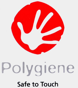 POLYGIENE SAFE TO TOUCH trademark