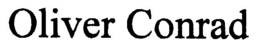 OLIVER CONRAD trademark