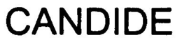 CANDIDE trademark