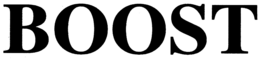 BOOST trademark