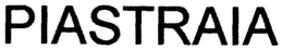 PIASTRAIA trademark