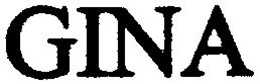 GINA trademark