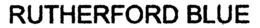 RUTHERFORD BLUE trademark