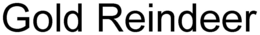 GOLD REINDEER trademark