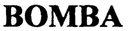 BOMBA trademark