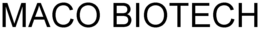 MACO BIOTECH trademark