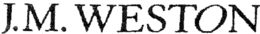 J.M.  WESTON trademark