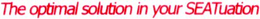 THE OPTIMAL SOLUTION IN YOUR SEATUATION trademark