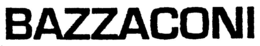 BAZZACONI trademark