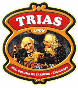 TRIAS 1908 STA. COLOMA DE FARNERS - CATALUNYA trademark