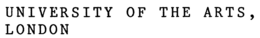UNIVERSITY OF THE ARTS, LONDON trademark