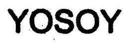 YOSOY trademark