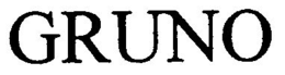 GRUNO trademark