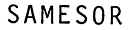 SAMESOR trademark