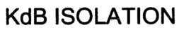KDB ISOLATION trademark