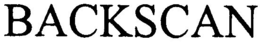 BACKSCAN trademark