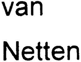 VAN NETTEN trademark