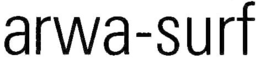 ARWA-SURF trademark