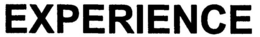 EXPERIENCE trademark
