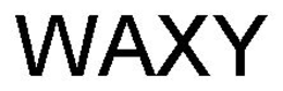 WAXY trademark
