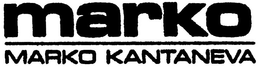 MARKO KANTANEVA trademark