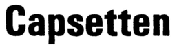 CAPSETTEN trademark