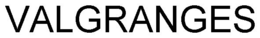 VALGRANGES trademark