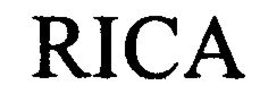RICA trademark