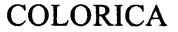 COLORICA trademark