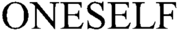 ONESELF trademark