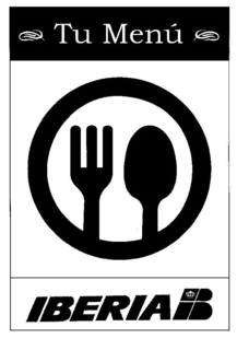 TU MENÚ IBERIA trademark