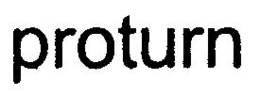 PROTURN trademark