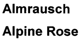 ALMRAUSCH ALPINE ROSE trademark