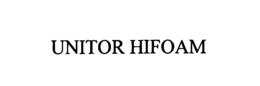 UNITOR HIFOAM trademark
