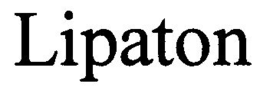 LIPATON trademark