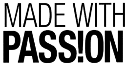 MADE WITH PASS!ON trademark