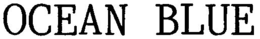 OCEAN BLUE trademark