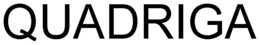 QUADRIGA trademark