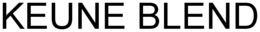 KEUNE BLEND trademark