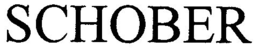 SCHOBER trademark
